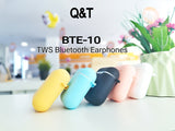Q&T BTE 10 5.3 TRUE WIRELESS BLUETOOTH EARBUDS (EDR)
