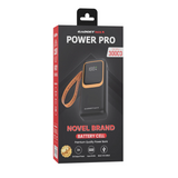 GADGET MAX GB-30PRO 30000MAH PD20W+ QC22.5W WITH CABLE FAST CHARGING POWER PRO DIGITAL DISPLAY POWER BANK (OUTPUT-4USB) (TYPE C-IN/OUT) (IPH-IN/OUT)