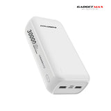 GADGET MAX 30000mAh RAY HANGER 2.4A POWER BANK(5V/2.1A) (OUTPUT-2USB/INPUT-MICRO/TYPE-C), 30000mAh Power Bank, 2.4A Power Bank, Power Bank for All
