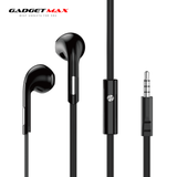 GADGET MAX GM06 CLEAR SOUND WIRED 3.5MM EARPHONE WITH MIC (1.2M), 3.5mm Earphone, Wired Earphone, Earphone with Mic