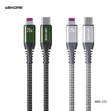 WK (WDC-171 C-L) RAYTHON SERIES PD20W SUPER CHARGING DATA CABLE (TYPE-C-IPHONE) (WDC-171) (20W)