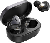 SoundPeats H1 Wireless Earbuds Bluetooth, 5.2, AptX Adaptive Deep Bass Ear Buds with 4 Microphones for Clear Calls, 40H USB C/Wireless Charging Earphone, Game Mode, IPX5 Waterproof for Sports Gym