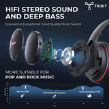 TRIBIT BTH-71 XFREE GO WIRELESS HEADPHONE, Bluetooth Headphone, Wireless Headphone
