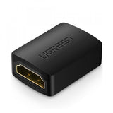 UGREEN 20107 HDMI Adapter Coupler Connector Female to Female Gold Plated Connector with 4K Ultra HDMI Resolution Supports Ethernet, 3D Video, UHD, HDR, HDCP, Compatible with All Standard HDMI Devices