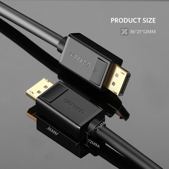 cable DisplayPort->Hdmi 3m Ugreen;Ug10203