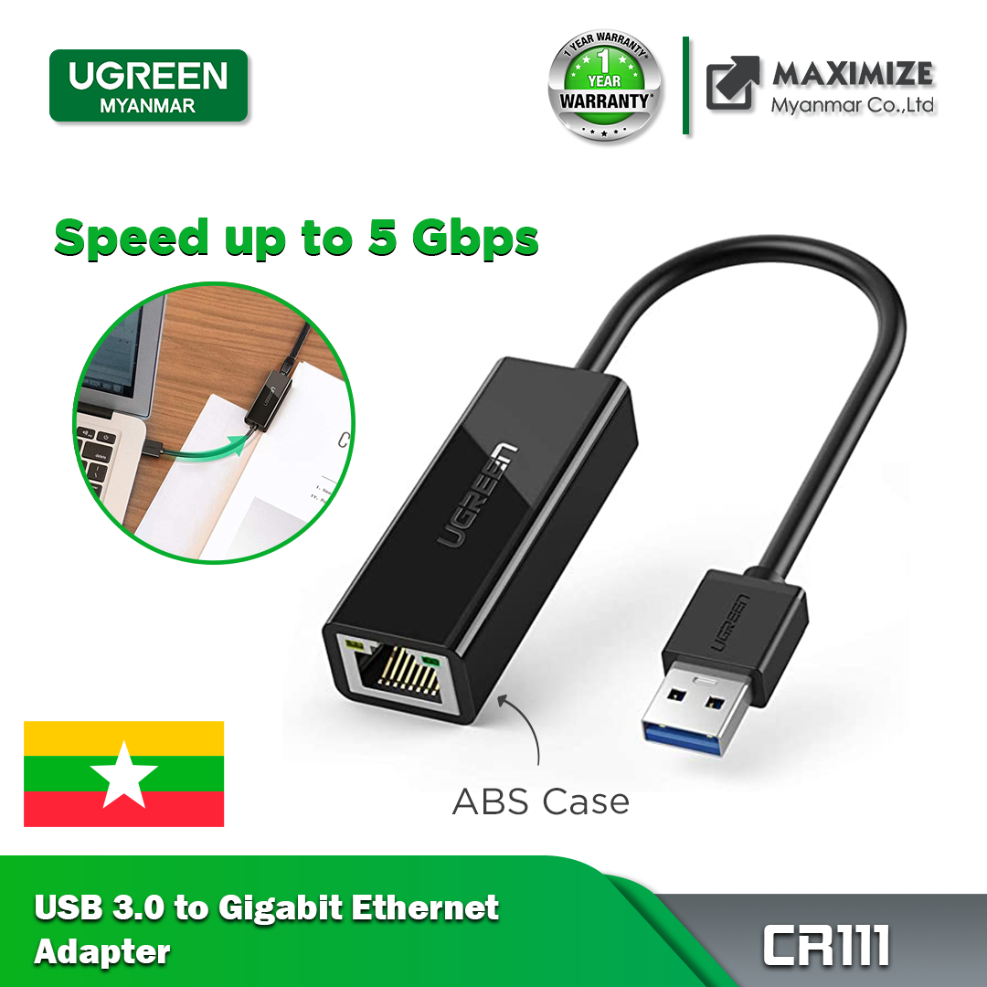 UGREEN CR111 Network Adapter to Ethernet RJ45 Lan Gigabit Adap – Aplus