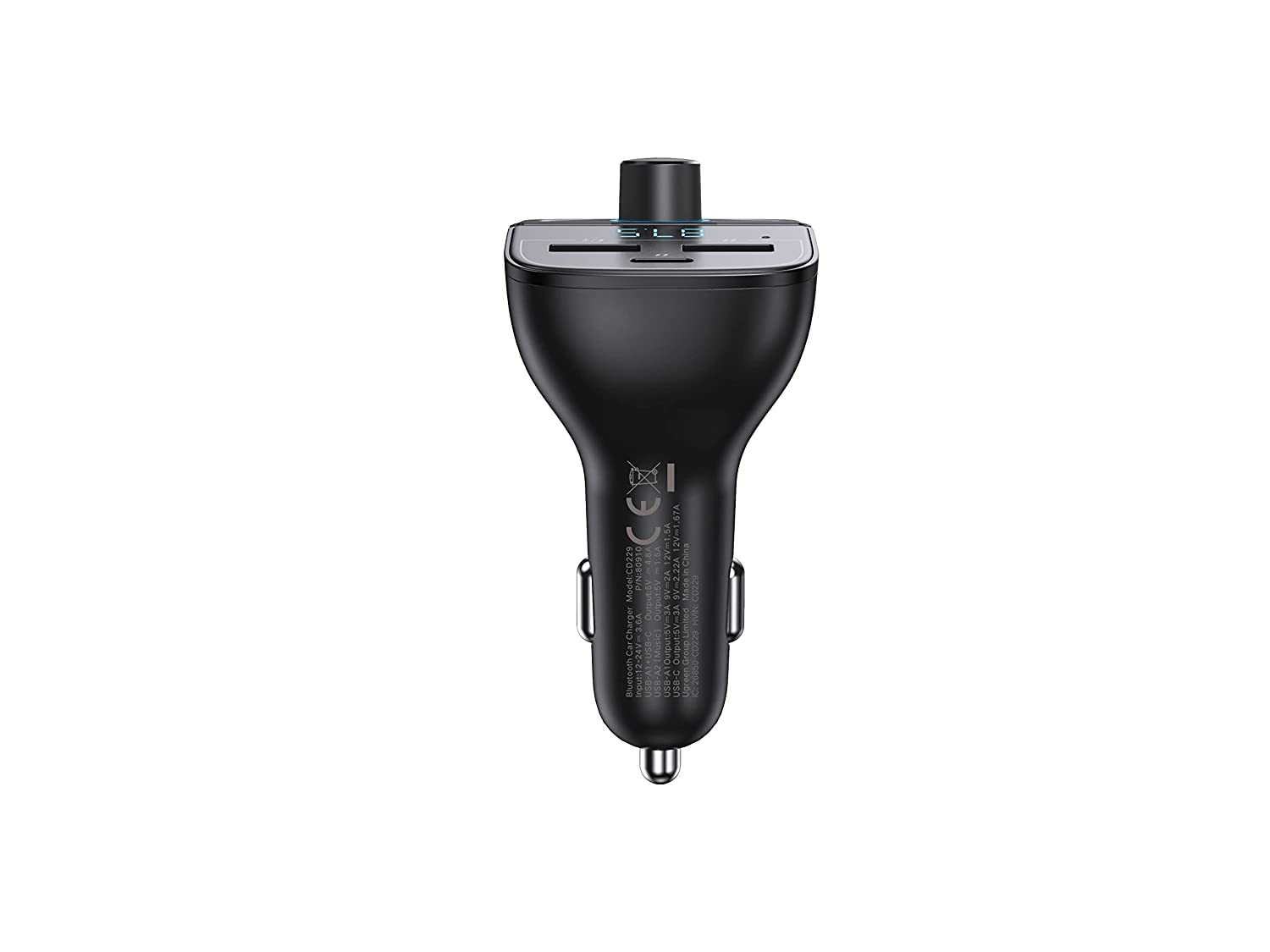 UGREEN Car Charger 42.5W Fast Charging PD 20W - Black