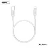 REMAX RC-C026 C-L DOFON SERIES 20W PD FAST CHARGING DATA CABLE FOR TYPE-C TO IPH (1M) (20W), Type-C to iPhone Cable, PD Cable, Fast Charging Cable