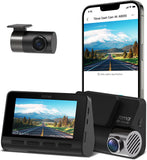 70mai True 4K Dash Cam A800S, Front and Rear, Super Night Vision, Built in GPS, Parking Mode, ADAS, Loop Recording, iOS/Android App Control (Front and Rear)