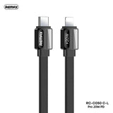 REMAX RC-C050 C-L PLATINUM PRO 20W PD FAST CHARGING DATA CABLE FOR TYPE-C TO IPH () (20W)
