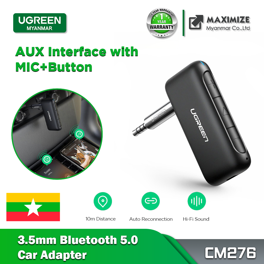 UGREEN USB Audio Transmitter, Bluetooth 5.3 Adapter for Connecting